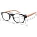 Eyekepper UV Protection Reading Glasses - Bamboo Look Anti-Reflective Red Frame & Yellow Tinted Lenses +3.0 - Buy Online on GoSupps.com