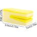 Huyath Scrub Sponges Kitchen U-Shaped Dish Scrubber Scouring Pad | Kitchen Sponges and Scrubbers Dish Wash Sponge Scrubbing Sponge for Cleaning Dishes Yellow - Buy Online on GoSupps.com