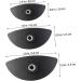 Amosfun 12 Pcs Eye Makeup Eyeshadow Stamp Applicator Eye Shadow Tool Seal Crystal The Lazy 5*2.5cmx2pcs Blackx2pcs - Buy Online on GoSupps.com