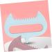 CLISPEED 4-Piece Silicone Acupuncture Massager Set - Scalp Massage Combs for Pain Relief & Relaxation | International Shipping Available - Buy Online on GoSupps.com