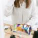 Holographic Makeup Bags - Waterproof Transparent & Dazzling Cosmetic Bags for Women & Teens - Portable & Stylish Storage for Brushes Pens & Gifts - Buy Online on GoSupps.com