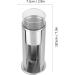 Fdit Cotton Swabs Holder | Stainless Steel Makeup Organizer Box | 2 Set Detachable Design for Cotton Swabs & Pads | Desktop Decoration - Buy Online on GoSupps.com