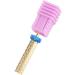 Barrel Nail Drill Bit Dead Skin Removal High Strength Pedicure Nail Drill Bit Flat Top Multipurpose Gold for Acrylic Nails (129#-M) - Buy Online on GoSupps.com