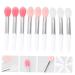 FRCOLOR 9pcs Silicone Lip Brush Set | Makeup Applicators & Lipstick Brushes | Assorted Colors for Perfect Application - Buy Online on GoSupps.com