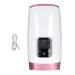Handheld Massager Hot Compression Function 8 Modes LCD Display ABS Material Ideal Gift (Rose Gold)
