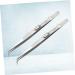Handcrafted Stainless Steel Dressoos 2-Part Set - Professional Jewelry & Space Tweezers for Precision - Buy Online on GoSupps.com