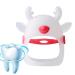 Neamou Red Silicone Brain Shape Teether for Infants - Soothing Gum Relief & Hand Pacifier (4-8 Months) - Buy Online on GoSupps.com
