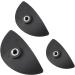 Amosfun 12 Pcs Eye Makeup Eyeshadow Stamp Applicator Eye Shadow Tool Seal Crystal The Lazy 5*2.5cmx2pcs Blackx2pcs - Buy Online on GoSupps.com