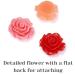 100 Piece 3D Resin Rose Embellishments for Nail Art & Jewelry Making - Multicolor Flowers with Flat Back Beads - Buy Online on GoSupps.com