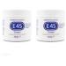 E45 Dermatological Cream Treatment for Dry Skin - 2 Pack (350g each) - Buy Online on GoSupps.com
