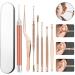 7pcs/Set Stainless Steel LED Ear Wax Pickers - Earpick Wax Remover Curette Kit for Ear Cleaning - Buy Online on GoSupps.com