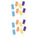 FRCOLOR 16 Pi ces Pierre Exfoliante Outils De Nettoyage Dissolvant De Peau Morte Outil De P dicure Dissolvant Pour Les Pieds Pierre R curer Fichiers De Pieds Massage