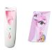 Electric Eyelash Curler Heated Eyelash Curler with Silicone Heating Pads Fast Heating Natural Curling Lash Styling Tool for Women Makeup (Set B)