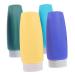Beavorty Travel Lotion Bottle 4pcs Bottled Shampoo Travel Silicone Toiletries Bottle