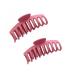 Youning large hair clip claw clips hair clips hair clips irregular non-slip hair needle ladies thick hair clipping hair chips 11cm (2Pcs rose)