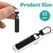 Narosebe 12-Piece Metal Zipper Replacement Set for Clothing and Jacket Repair - Black Zippers - Buy Online on GoSupps.com