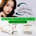 Shop Reusable Magnetic Lashes No Glue | Magnetic Eyelashes with Applicator & Clamp - Fuller & Natural (2pcs - Buy Online on GoSupps.com