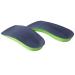 DOITOOL 1Pair Insoles Arch Support Soft Shoes Pads Flat Feet Air Feet Insoles for Women Men XO Shape Leg Correction Green L