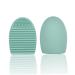 Shop Silicone Makeup Brush Cleaner - Egg-Shaped Tool for Easy Cosmetic Cleaning - Medium Green - Buy Online on GoSupps.com