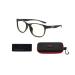 Gunnar gaming and computer glasses - kids - rush - blue light filter glasses premium blue filter UV protection onyx ' - lens: Clear (35% Blue Light Protection) "Clear" (blocks 35% blue light)