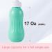 OFFO Perineal Bottle for Postpartum Essentials 17OZ (500ML) Labor and Delivery Essentials for Feminine Hygiene Care Perineal Cleansing After Birth Green 2Pcs Green(500ml) 2.0 - Buy Online on GoSupps.com