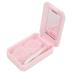 Lenses Case Waterproof and Dust Proof Contacts Lens Holder for Travel for Home Use for Office(Pink)