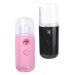 SOESFOUFU 2pcs Spray Hydrating Apparatus Mini Humidifier Mist Cleaner Facial Mister Black Humidifier Plastic