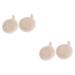 GLEAVI 4 Pcs Bath Towel Bath Scrub Bubble Making Towel Scrubber Towel for Shower Loofah Brush Back Scrubber Natural Loofah Sponge Shower Loofah Pad Bathroom Supplies Bath Sponge Numb Body 8x8cmx2pcs
