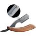 Healeeved Rosewood Shaving Beard Cutter | Manual Eye Brow Holder & Clip-on Razor | Premium Beard Cutting Tools - Buy Online on GoSupps.com