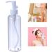 Pump Bottle Plastic Press Transparent Lotion Dispenser Bottle Cosmetic Containers for Travel 100ML Plastic Press Bottle - Buy Online on GoSupps.com