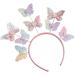 JSGHGDF Glittering Powder Headband Aesthetic Butterfly Hairhoop Festival Headdress Girls Party Headwear Valentines Hairpiece - Buy Online on GoSupps.com