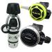 Palantic SCR-01-YOKE-AJ-OC Scuba Diving Dive AS101 Yoke Adjustable Regulator and Octopus Combo