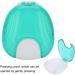 Retainer Case Portable Orthodon tic Press-to-Open Retainer Case Adult Waterproof Denture Box Storage Container for Denture Braces Mouth Guard (Blue) - Buy Online on GoSupps.com