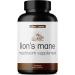 Ultra6 Nutrition Organic Lions Mane Capsules - Lions Mane Supplement with Reishi and Cordyceps - Immune Health & Cognitive Supplement for Adults (90 Veggie Capsules)