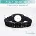 Adjustable Diabetic Armband for Freestyle Libre 1  2 & 14 Days - Black Medium - Buy Online on GoSupps.com