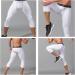 SMATSTYLE Men's Compression Pants | Breathable & Fast-Drying Running Trousers | Functional Sports Tights in Whitish-Gray - Buy Online on GoSupps.com