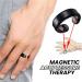 Supyini Lymphatic Drainage Magnet Ring - Titanium Magnetic Detox Therapy for Men & Women | 2 Pieces Light Silver - Buy Online on GoSupps.com