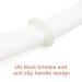 uxcell Gray Exfoliating Massager with Long Wooden Handle - Ideal for Dry Brushing and Shower - Buy Online on GoSupps.com