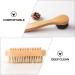Lurrose Nail Cleaner Set - 3 Natural Bristle Brushes with Wooden Handles for Fingernail & Toenail Cleaning - Eco-Friendly Boot Brushes - Buy Online on GoSupps.com