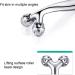 3D Face Massager Roller Portable Neck Lift Roller V-Face Slimming Roller Massager Double Chin Slimming Massager Anti Aging Wrinkles Face Lift Handle Easy To Grip - Buy Online on GoSupps.com