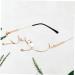 Ifundom Child Sunglasses - Stylish Metal Decorative Glasses for Kids | Punk Gold Lentiless Versions | International Shipping Available - Buy Online on GoSupps.com