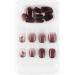 dijiusidy False Nail Fashionable Various Shapes Fingernail Full Coverage Strong Viscosity Adjustable Paster for Manicure Art 6 F741 6 1 count (Pack of 1) - Buy Online on GoSupps.com