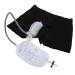 Portable Urinal Collector with Catheter Pee Catheter Holder Incontinence Pants Urinal Pee Holder Proof Leg Bag Male Catheter External Silicone Urine Funnel Reusable Pee Holder Urine Bag