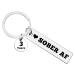 Xiahuyu 3 Year Sobriety Gifts 3 Year Sobriety Anniversary Keychain Addiction Recovery Gift AA Alcoholics Anonymous Gift NA Gift 12 Step Gift AA Recovery Sobriety Gifts for Men Women