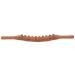 Kosdfoge Guasha Stick carbonates two-row 20 pearl lymphatic drainage fatigue relief massage device for ears shoulder lymph drainage tools