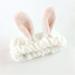 LOVEF Bunny Ear Cosmetic Headband - 5Pcs Fluffy Elastic Makeup Hairband for Shower, Face Washing, Facial Mask, Spa, Cosplay, Party - Buy Online on GoSupps.com