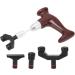 Ververt Touch T-Shape Therapeutic Hand Massager | Deep Tissue Muscle Massage Gun for Pain Relief & Acupressure - Ideal for Physiotherapy - Buy Online on GoSupps.com