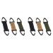 Gatuida key holder 6 pc face mask ear hook holder for mask bracket for masks hook hooks to hang up masks backpack buckle outside triangular buckle 11.5x2.5cmx2pcs
