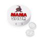Mama Saur Round Case For Contact Lens Kit Storage Box with Mirror Printed