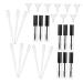 VINTORKY 9 Set Empty Mascara Bottle Lip Balm Bottles Mascara Bottles Empty DIY Lipstick Tubes Transparent Abs